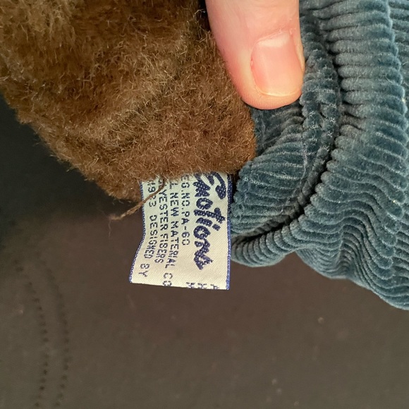 Vintage 1983 Emotions Johnny Stuffed Bear Plush - Picture 9 of 11